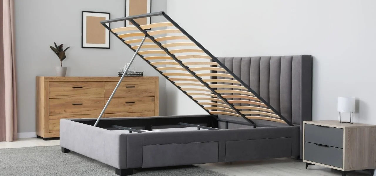 como organizar el amacenaje de tu canape abatible